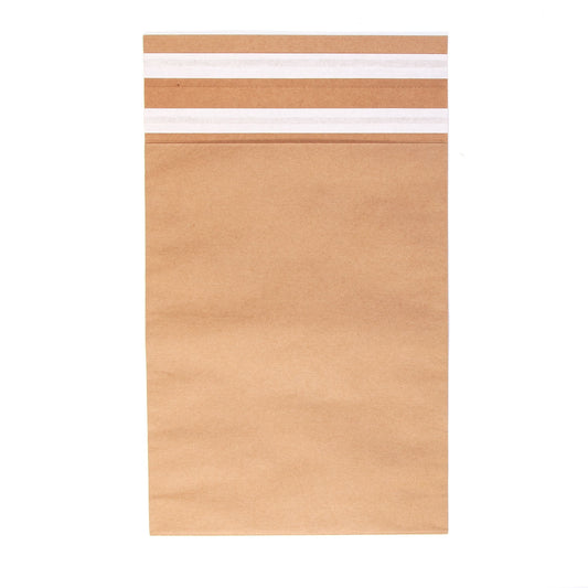 TELECAIXAS | Envelopes de Papel Tamanho M: 25x33 cm - Envio Postal | Reutilizável: Ida e volta | Pacote de 500