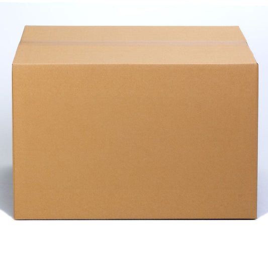 TELEBOXES | 60x40x40cm | Caixa de papelão DUPLA resistente para movimentação ou remessa com alças - Roupas ideais, casacos | Pacote de 10 caixas