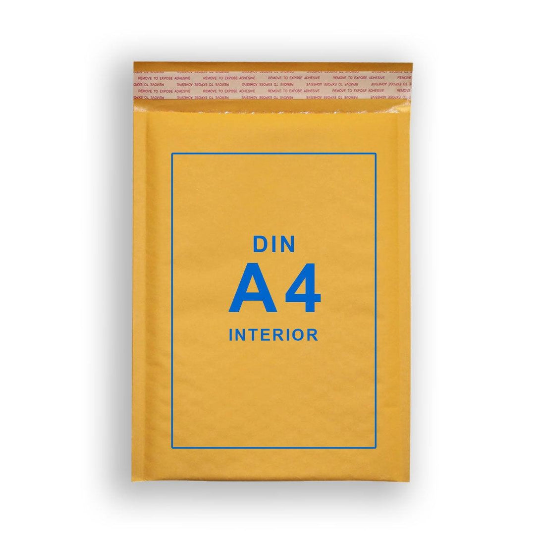 Sobre Acolchado A4 - 16F | 220 x 340 mm INTERIOR | Burbuja para Protección y Autocierre | Pack de 100 - TELECAJAS