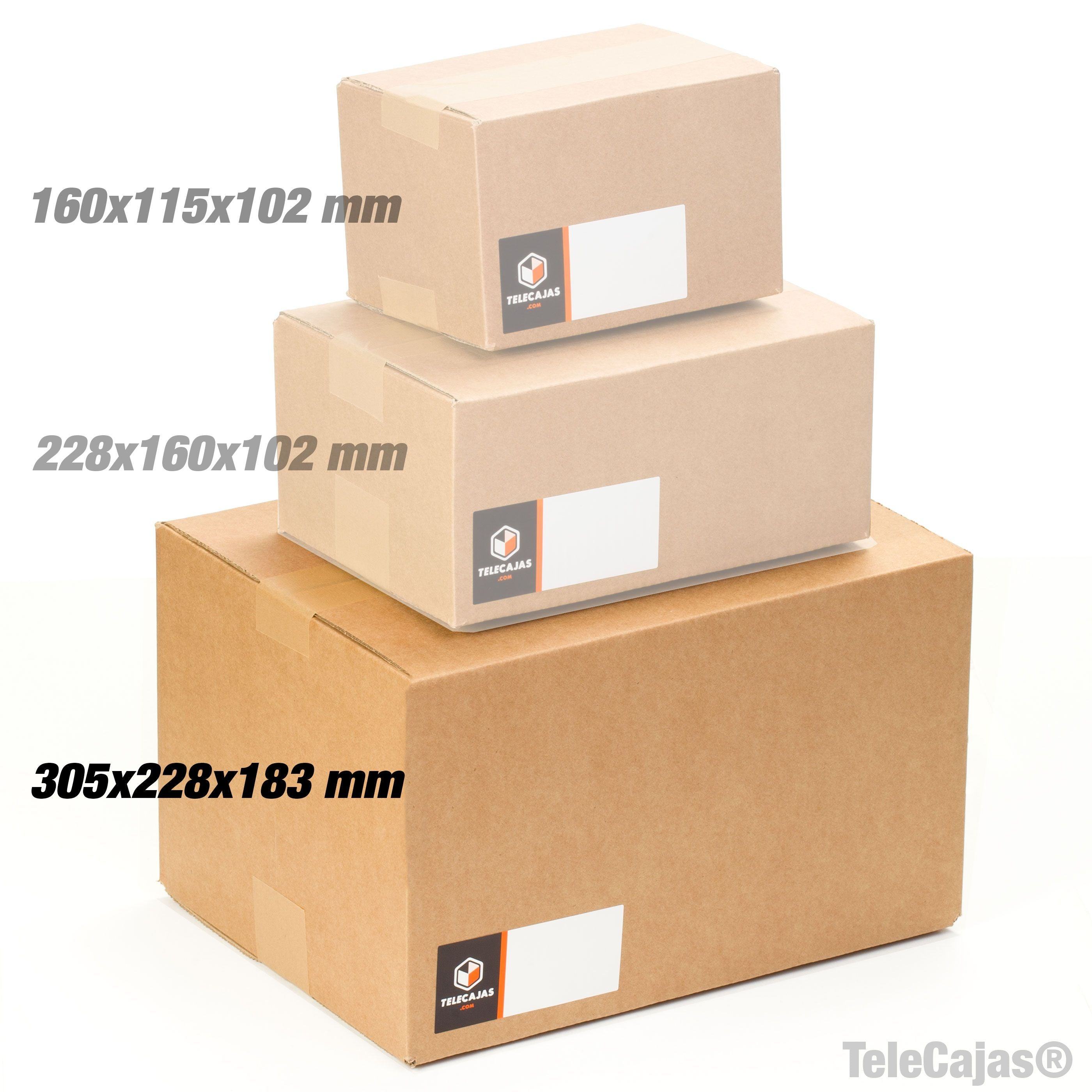 Caja Cartón Mediana 30x23x10 cm