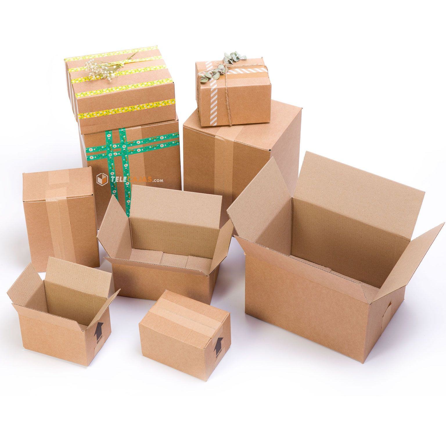 Caja Cartón Mediana 30x23x10 cm