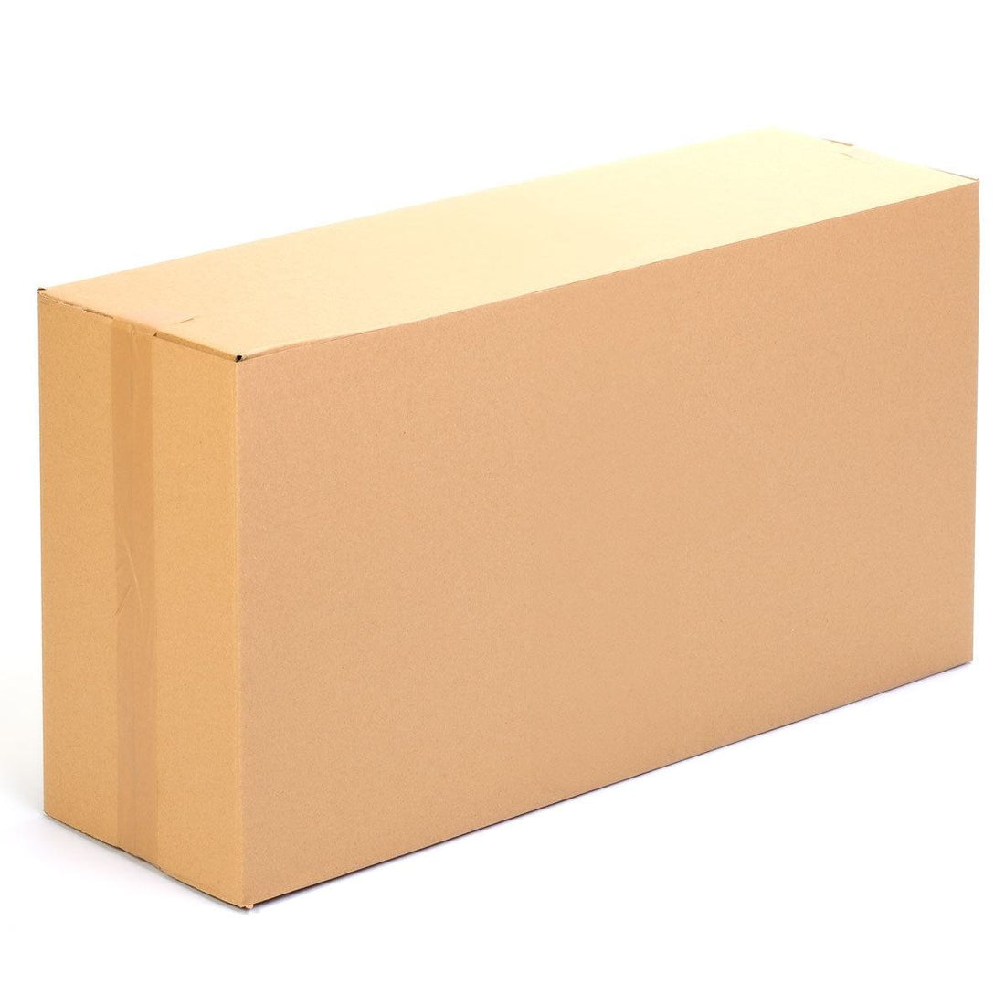 TELECAJAS | Caja Alta Rectangular de Cartón Ondulado | 50x15x100 cm | Pack de 15 cajas - TELECAJAS