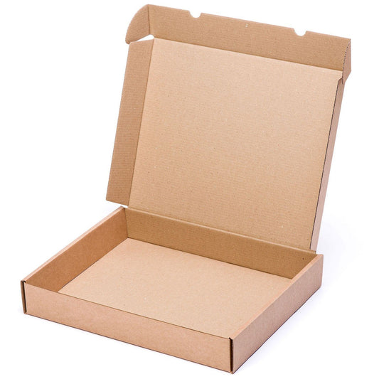 TELEBOXES | 45x35x7cm | Caixa Postal Automontável em Cartão Robusto | Pacote de 25 caixas