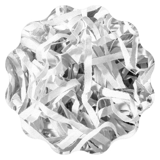 TELEBOXES | Chips de papel ecológico com enchimento branco para proteger suas remessas | Em caixa de 55x40x20 cm - Peso: 2 kg