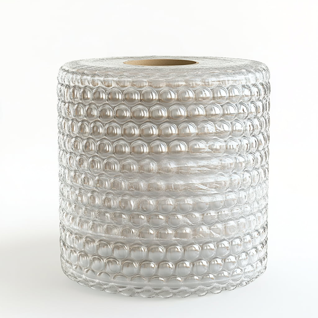 TELEBOXES | Bubble Wrap diameter 2.5 cm GORDA | Roll: 100 cm x 75 m (75 m2) | High Pressure Bubble Air Greater Damping