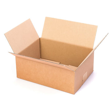 Caja de embalaje muy resistente en cartón marrón de canal simple con medidas interiores 30,5 x 22,8 x 10,2 cm. Perfecta para envíos de documentación A4, packaging ecológico, logística de e-commerce o almacenamiento doméstico. Fabricada en cartón reciclado, ligera y funcional.