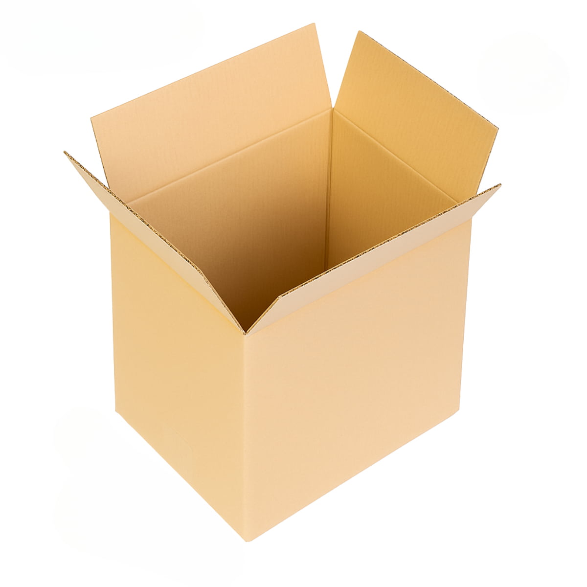Caixa de papelão resistente de 32x25x32 cm para transporte ou armazenamento | Altura aproximada Garrafa (capacidade 12 garrafas de vinho, não inclui divisórias)