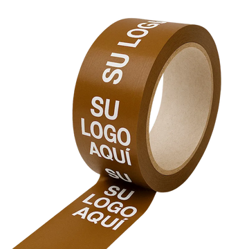 Fita adesiva personalizada com seu logotipo. Vários comprimentos e tintas para escolher | Alta aderência | Clichês e Desenhos Livres