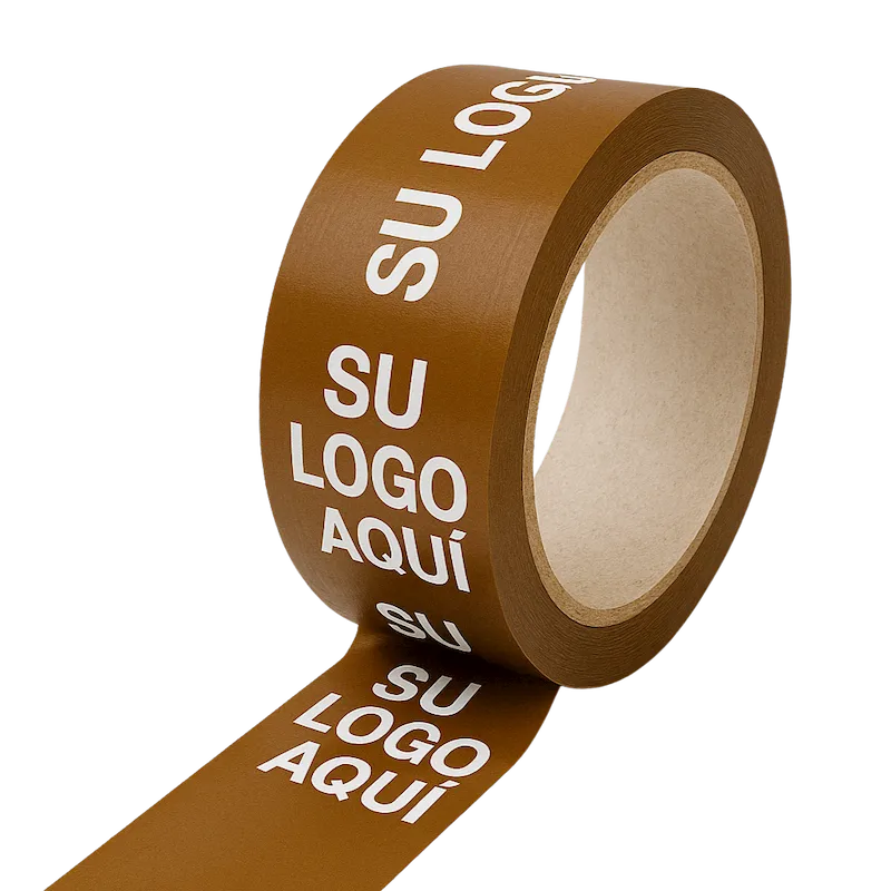 Fita adesiva personalizada com seu logotipo. Vários comprimentos e tintas para escolher | Alta aderência | Clichês e Desenhos Livres