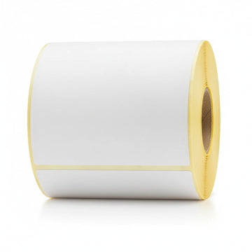 Etiquetas térmicas adhesivas 10x15 cm en rollo, pack de 1000, ideales para envíos de paquetes en mensajerías y agencias de transporte