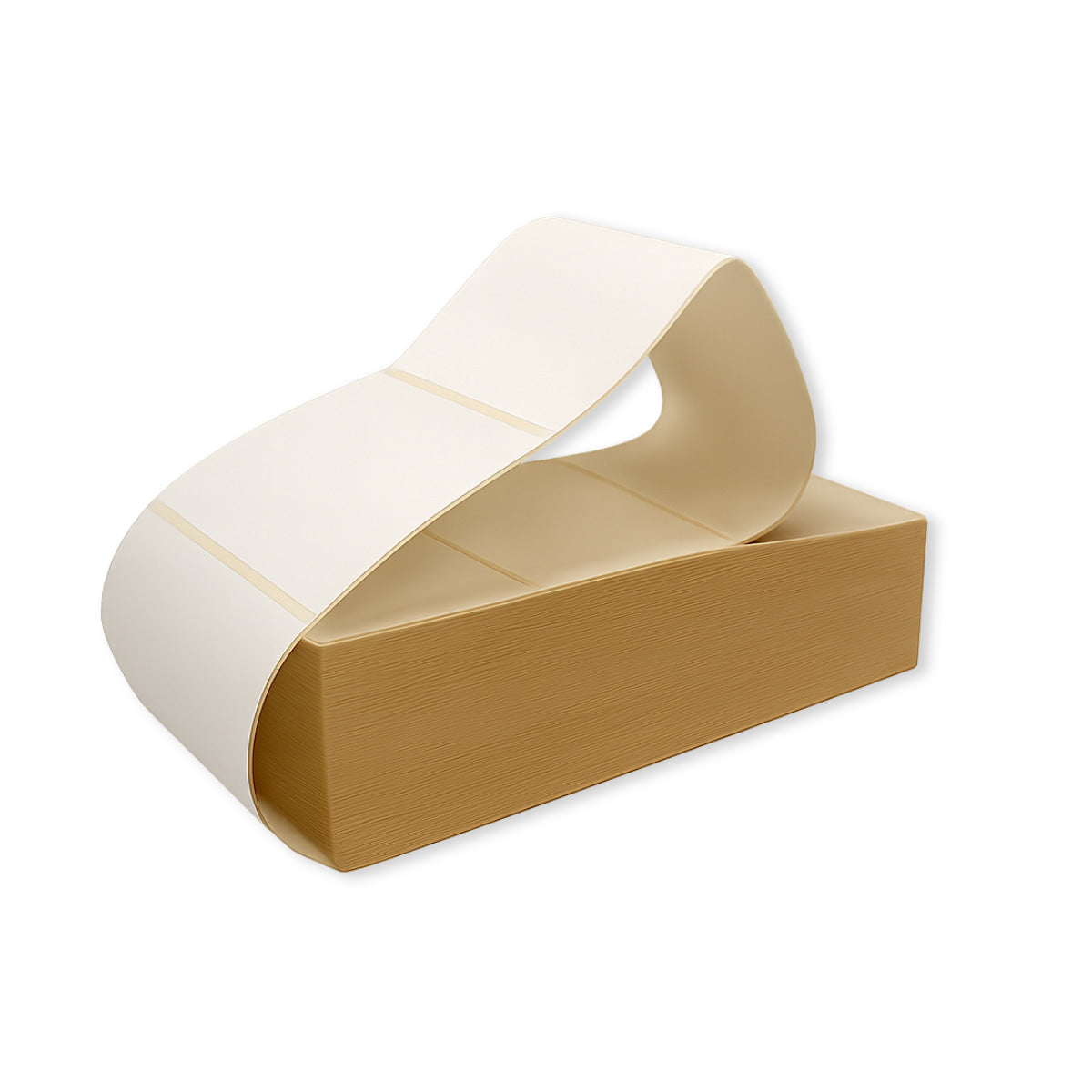 Etiquetas adesivas térmicas para transportadores | Tamanho 10x15 cm - Zig Zag | Pacote de 1000