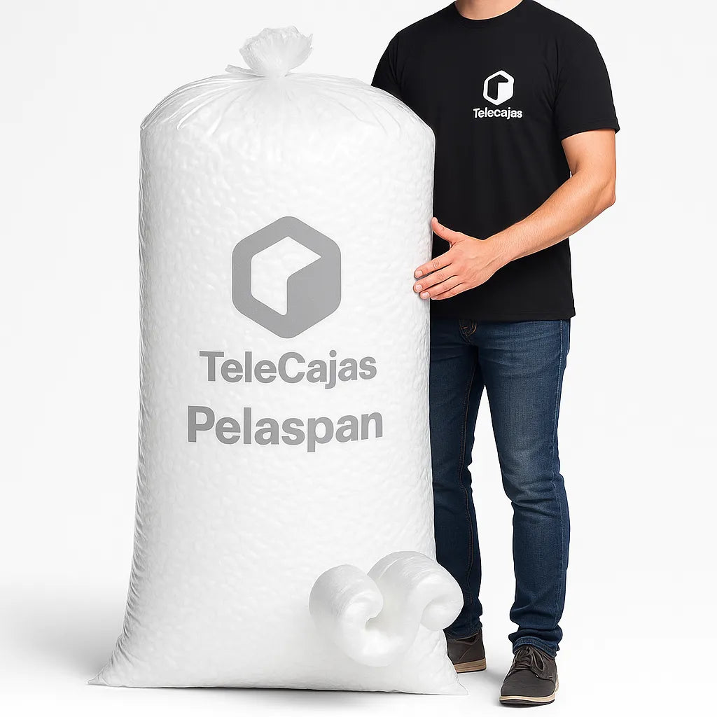 saco pelaspan gusanito relleno telecajas